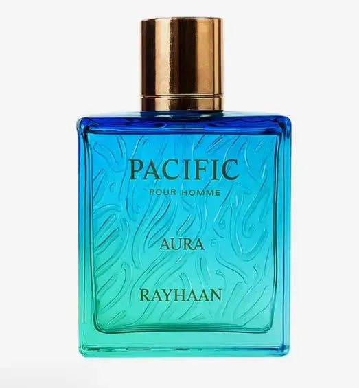 Rayhaan Pacific Aura Eau de Parfum for Men 100ml – Fresh, Aquatic & Long-Lasting Scent