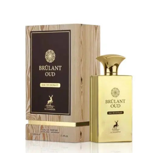 100ml perfume Brûlant Oud Burning Oud Maison Alhambra Inspired Eau De Extrait 100ml 