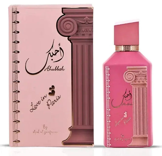 Ahubbak Perfume Love In Paris EDP Ard Al Zaafaran 100ml 