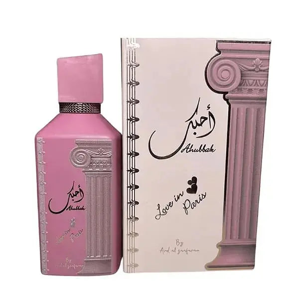 Ahubbak Perfume Love In Paris EDP Ard Al Zaafaran 100ml 