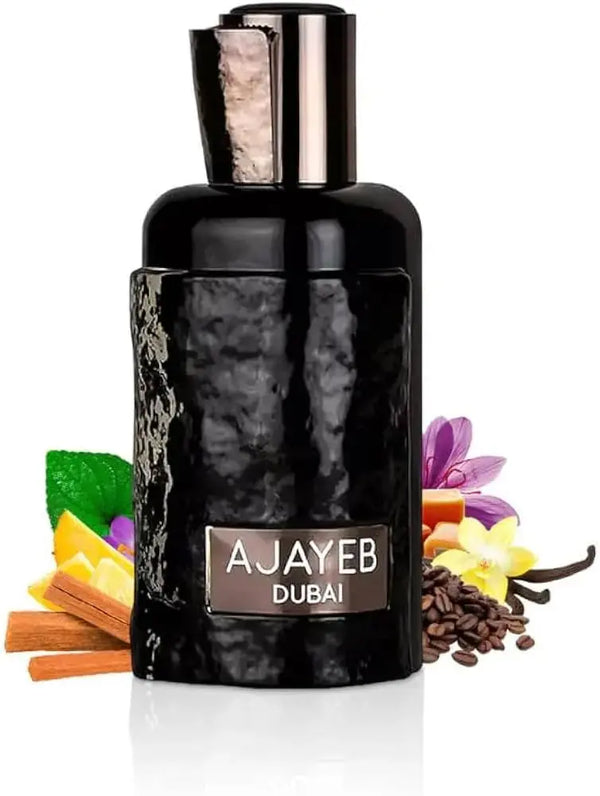 Ajayeb Dubai Perfume Lattafa Edp Ajayeb Black Men 100ml Lattafa Woody Ajayeb Dubai 