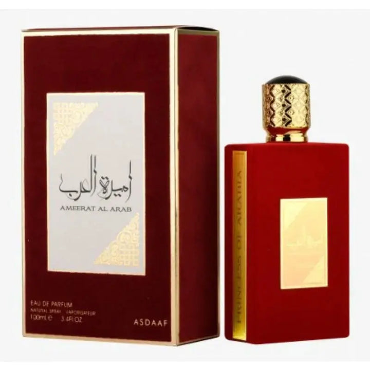 Ameerat Al Arab EDP 100ml Asdaaf perfumes Ameerat Red For Her 100ml 