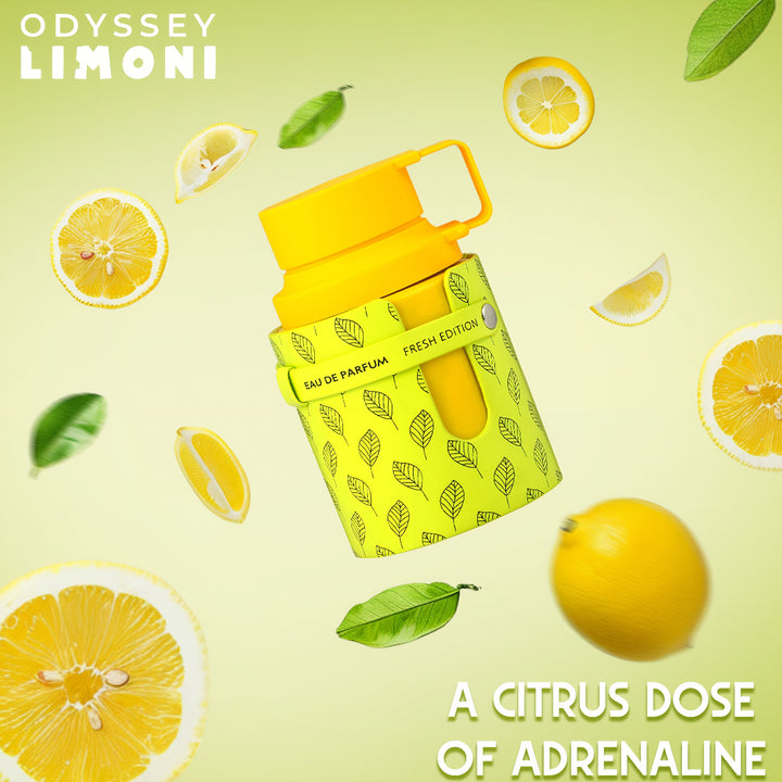 Armaf Odyssey Limoni Fresh 100ml EDP – Unisex Citrus Perfume for All