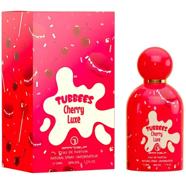Cherry Luxe 50ml EDP Perfume Woman Turkish AurA Almond Grandeur Tubbees For Her Rose-Cherry Luxe 