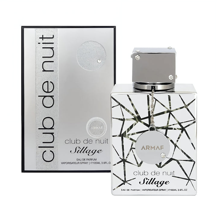 Armaf Club de Nuit Sillage perfume bottle and packaging on a white background