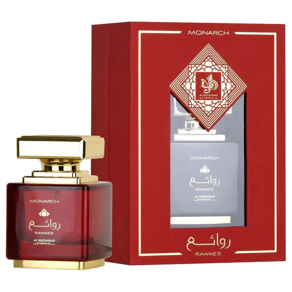 Eternal Rawae'e Monarch Eau De Parfum Spray 100ml Rawae'e Monarch Al Wataniah for Her For Him 