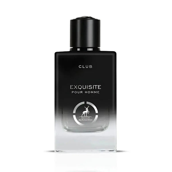 Exquisite Club  For Men Pour Homme Eau De Parfum Spray 100ML (3.4 OZ) by Maison Alhambra 