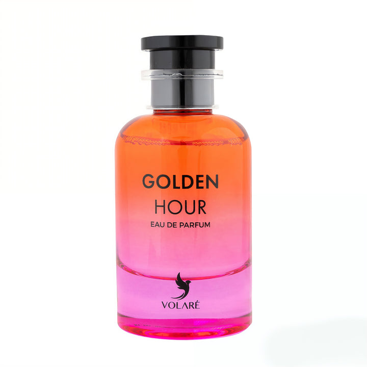 Volare Golden Hour 100ml EDP – Unisex Citrus Floral Fresh Perfume feature on homepage bottle - view 3 - Premium fragrance collection Malaysia