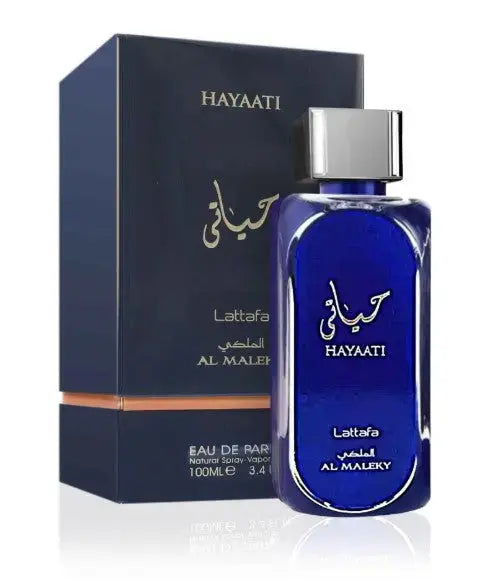 Hayaati Al Maleky Perfume 100ml EDP Hayaati Lattafa Fresh scent Al Maleky Hayaati 