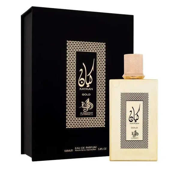 Kayaan Gold Al Wataniah Cologne Kayaan Al Wataniah Eternal Perfume Extrait 100ml Unisex Gifts Fragrances 