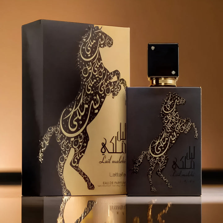 Lattafa Lattafa Lail Maleki 100ml EDP – Unisex Sweet Oriental Perfume feature on homepage bottle - view 7 - Premium fragrance collection Malaysia