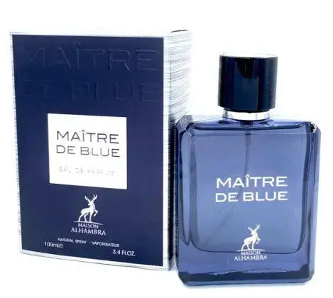 Maitre De Blue Perfume Men 100ml Maison Alhambra long-lasting perfume Man Fresh 