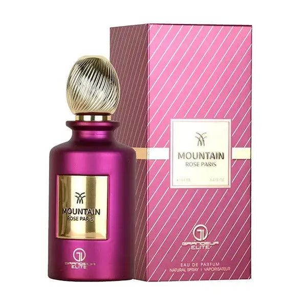 Mountain Rose Paris Edp 100ml by Grandeur Elite Blend Roses Vanilla Roses Musk For Her Al Wataniah 