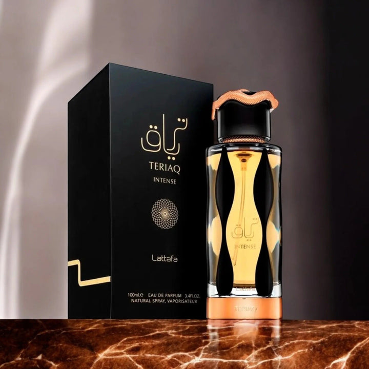 Teriaq Intense Lattafa & Quentin Bisch Lattafa Intense Eau de Parfum for Everyone Perfume EDP 100 ml-Teriaq Intense 