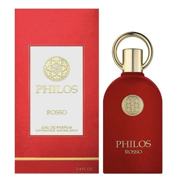 Philos Rosso Perfume Woman 100ml Edp For Her Maison Alhambra De Parfum Spray Unisex 