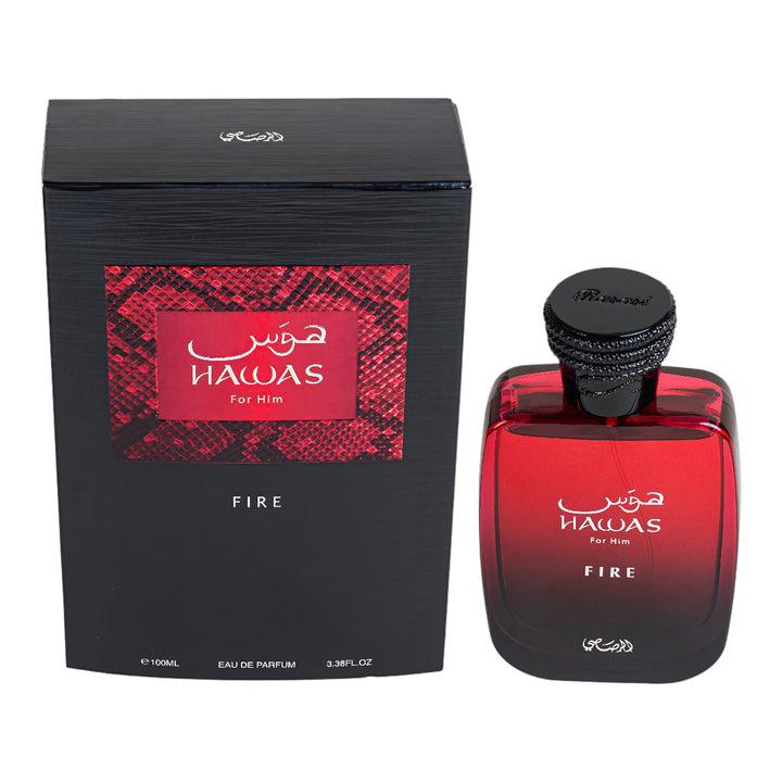 Hawas Fire Rasasi for women and men
