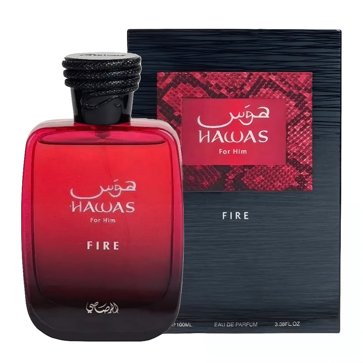 Hawas Fire Rasasi for women and men
