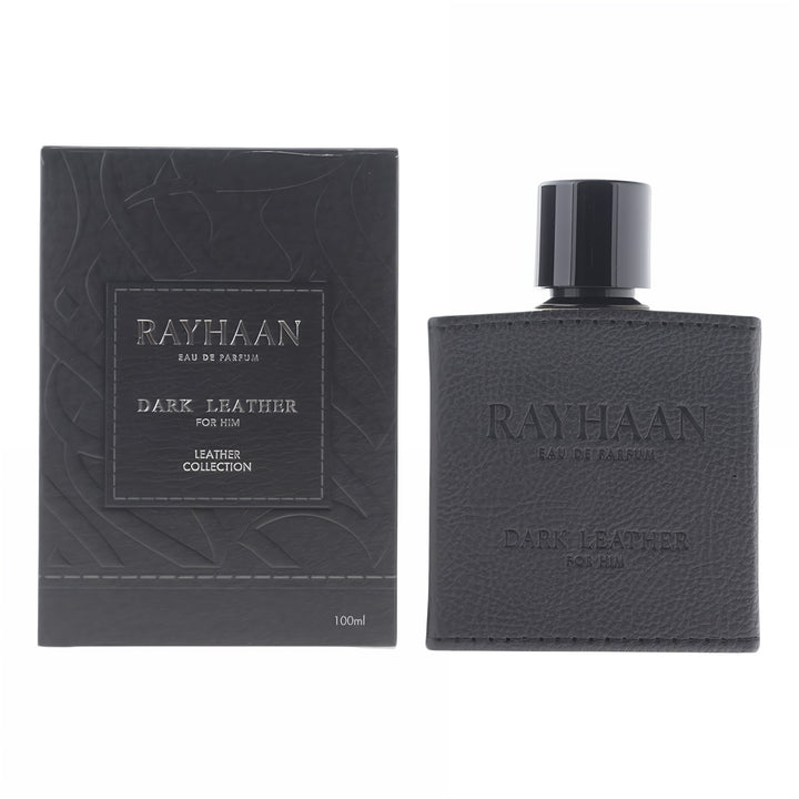 Rayhaan Rayhaan Leather Collection 100ml EDP – Corium, Dark Leather, Cordova feature on homepage bottle - view 4 - Premium fragrance collection Malaysia