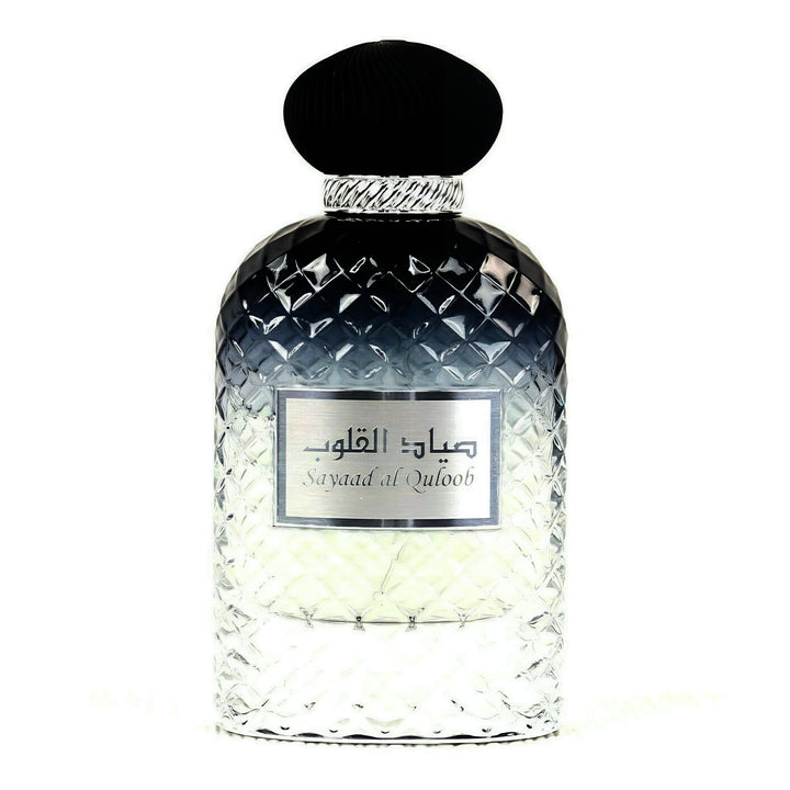 ard al zaafaran Sayaad Al Quloob 100ml EDP – Men’s Fresh Woody Floral Perfume feature on homepage bottle - view 3 - Premium fragrance collection Malaysia