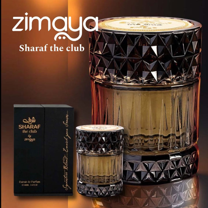 Zimaya Sharaf The Club Extrait de Parfum 100ml Untuk Lelaki Maskulin 
