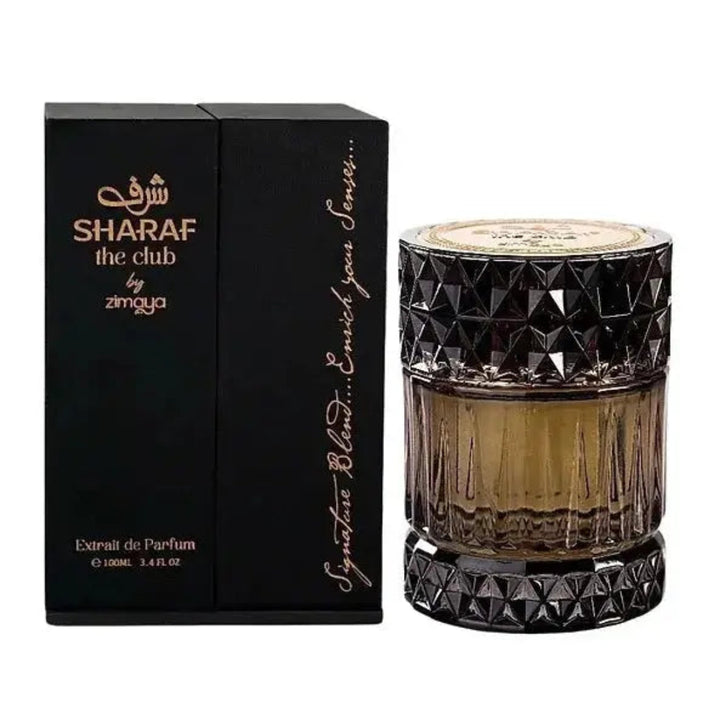 Sharaf The Club Extrait ZIMAYA De Parfum 100ml Spray Unisex Afnan Perfume The Club Extract 