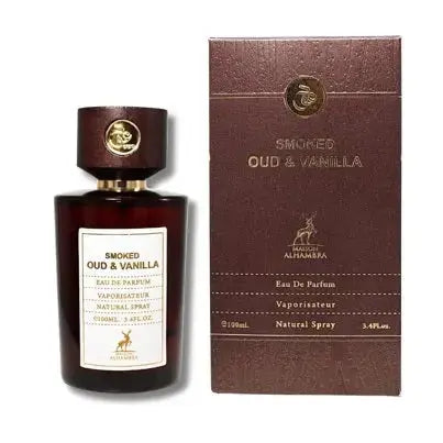 Smoked Oud Vanilla Perfume Eau de Parfum Vanilla 100ml Maison Alhambra Parfum Fatal Perfume Him Spray-Smoked Oud & Vanilla 