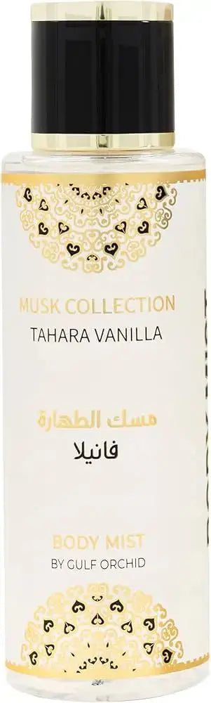 Tahara Vanilla Body Mist 250ml Musk Tahra Body Mist Woman Tahara Vanilla GULF ORCHID Tahara For Her-Mist Musk Tahar 