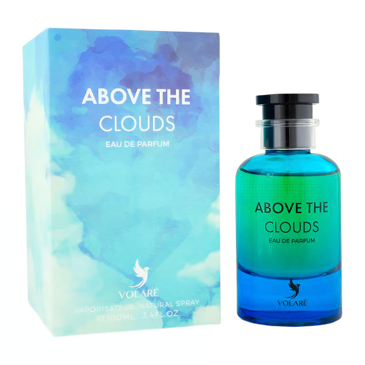 Volare Above the Clouds 100ml EDP – Men’s Fresh Citrus Aquatic Perfume feature on homepage bottle - view 3 - Premium fragrance collection Malaysia