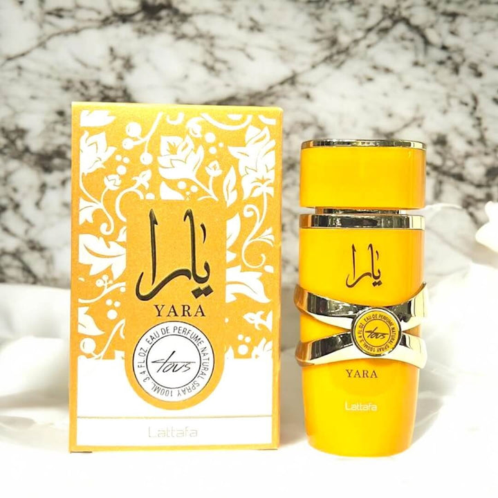 Yara Tous Lattafa Perfume Peach Yara Orange Fragrances Women 100ml 