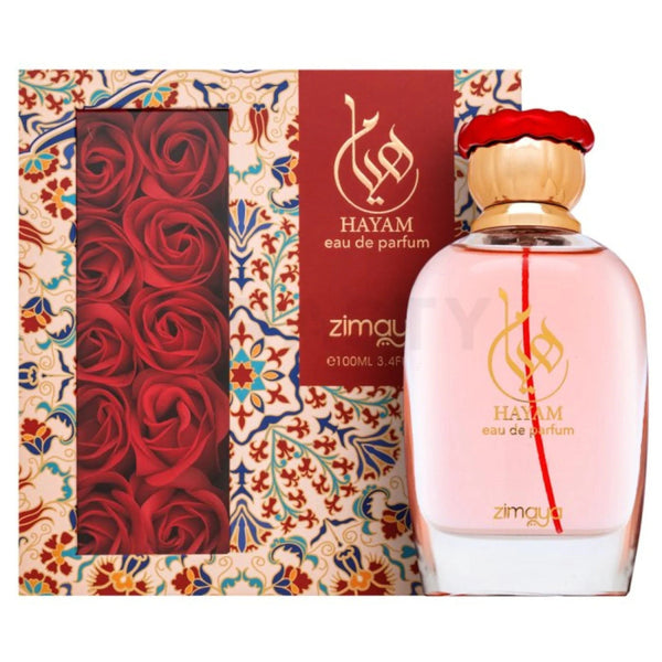 Zimaya Hayam Eau de Parfum 100ML – Elegant Fruity Floral Perfume for Women 