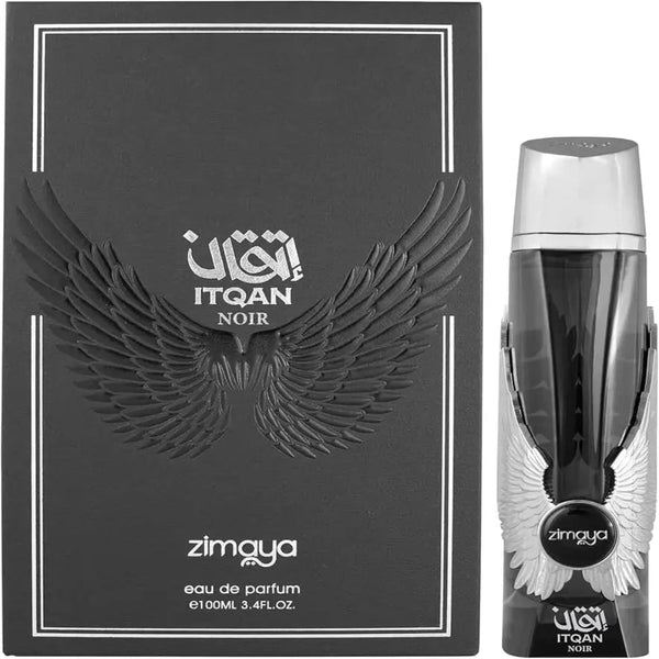 Zimaya Itqan Noir Eau de Parfum 100ml – Unisex Citrus Floral Fragrance 