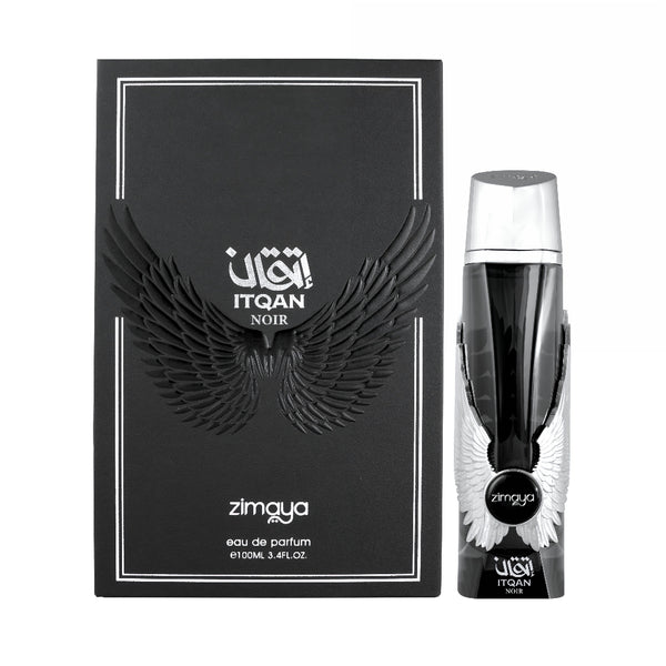 Zimaya Itqan Noir 100ml EDP for Men – Fresh Floral Woody, a refined men’s fragrance inspired by MYSLF Eau de Parfum by Yves Saint Laurent