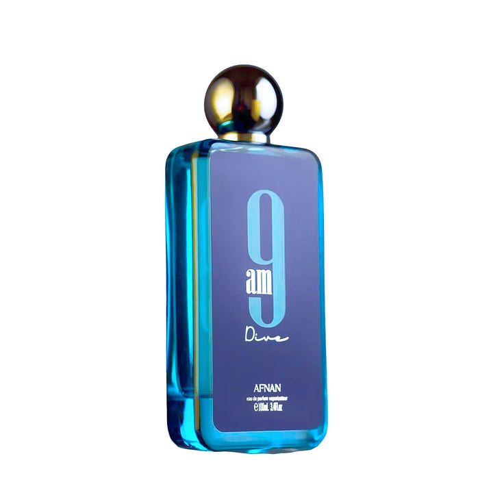 Afnan 9AM Dive EDP 100ml for Men Aromatic Aquatic Fresh Citrusy 