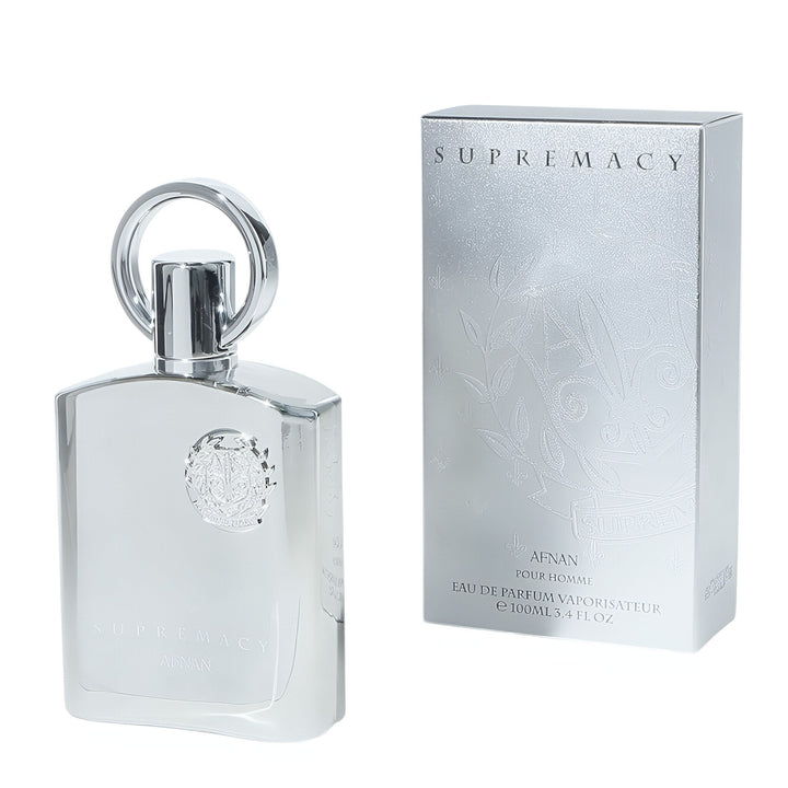 Afnan Supremacy Silver EDP 100ml For Men Fruity Smoky 