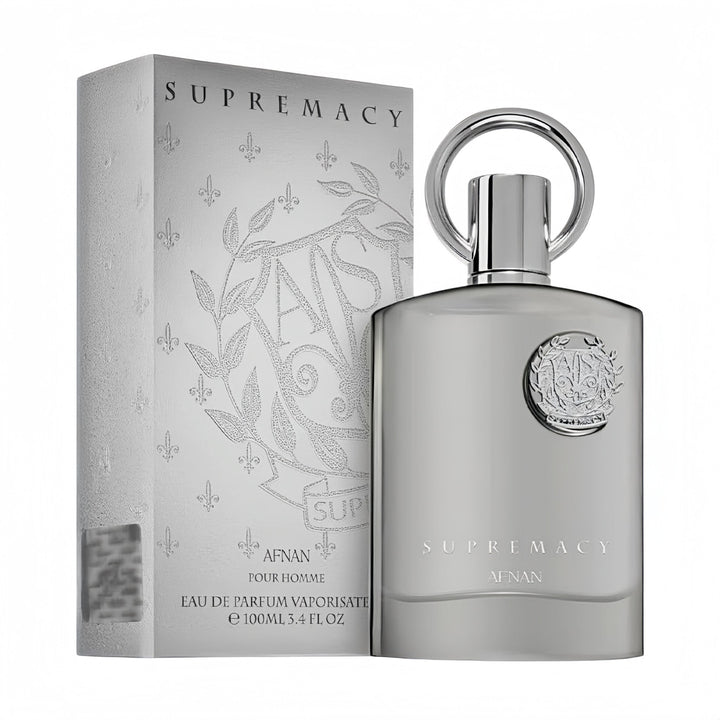 Afnan Supremacy Silver EDP 100ml For Men Fruity Smoky 