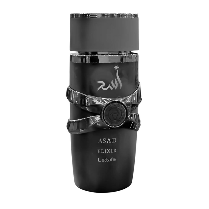 Black vape device with 'Rasid' branding on a white background