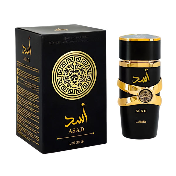 Asad Lattafa Eau de Parfum for Men 100ml Bold & Spicy Scent 