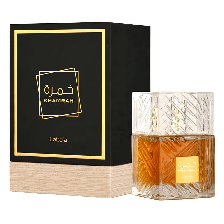 Khamrah by Lattafa Perfumes – Warm Sweet Cinnamon & Praline Fragrance 