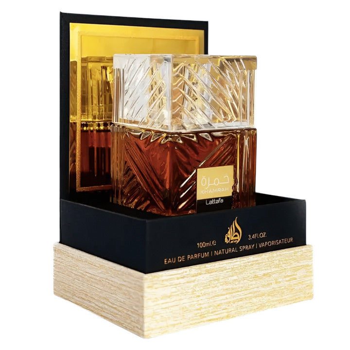 Khamrah by Lattafa Perfumes – Warm Sweet Cinnamon & Praline Fragrance 