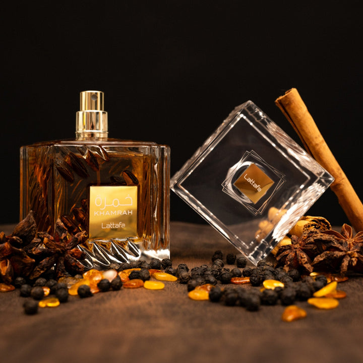 Khamrah by Lattafa Perfumes – Warm Sweet Cinnamon & Praline Fragrance 