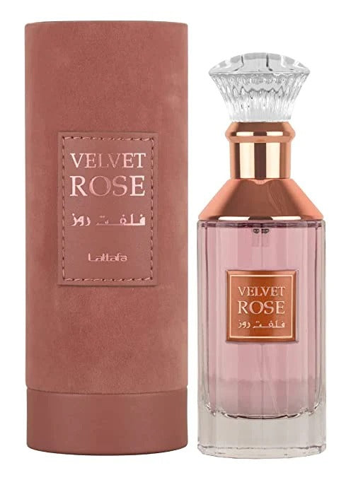 Velvet Rose 100 ml velvet collection Lattafa oud velvety original perfume Velvet rose 100ml 
