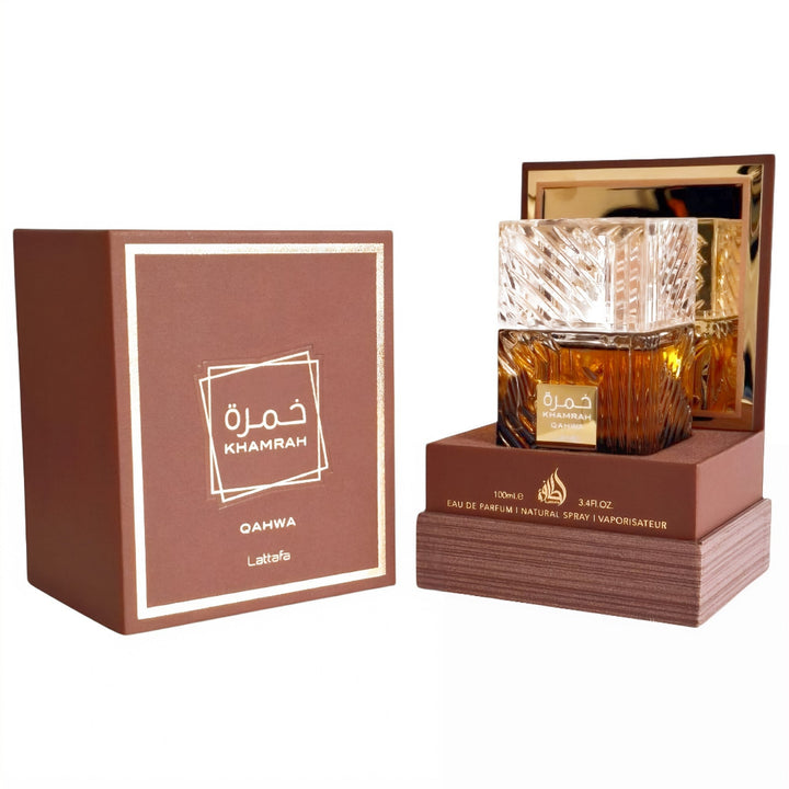 Khamrah Qahwa by Lattafa Perfumes for women - men 100ml Elegance Khamrah Perfumes 