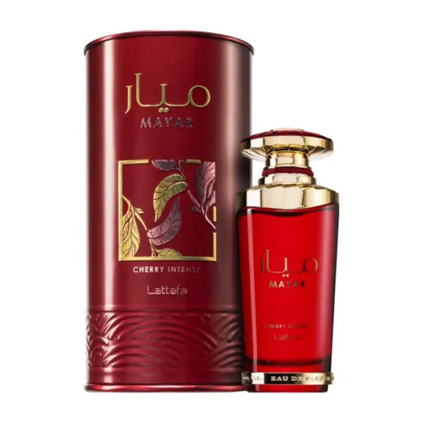 Mayar Cherry Intense Perfume Bottle Design – Elegant Arabic Perfume for Women