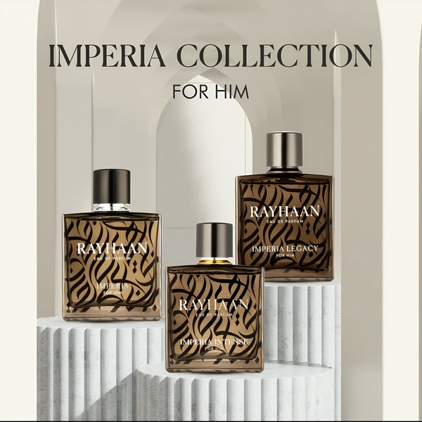 Rayhaan Imperia Collection – Imperia, Imperia Intense & Imperia Legacy – 100ml EDP