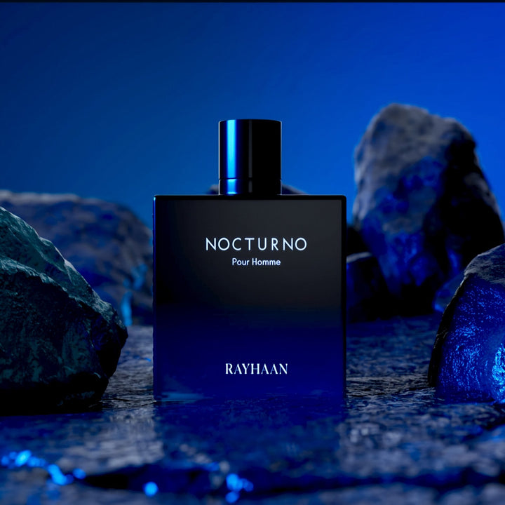 Rayhaan Nocturno Eau de Parfum 100ml – Spicy Woody Men’s Scent 