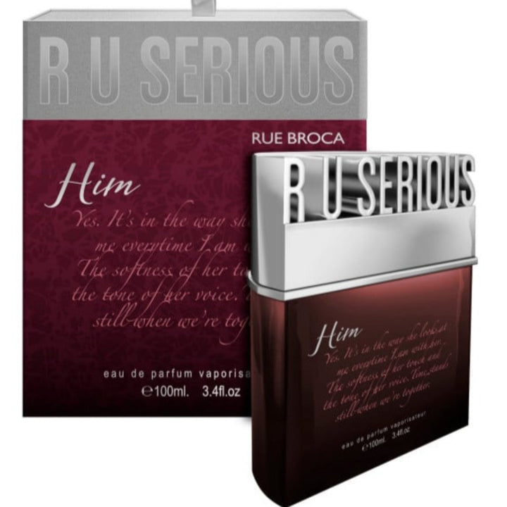 Rue Broca R U Serious Him Pour Homme Eau de Parfum 100ML 