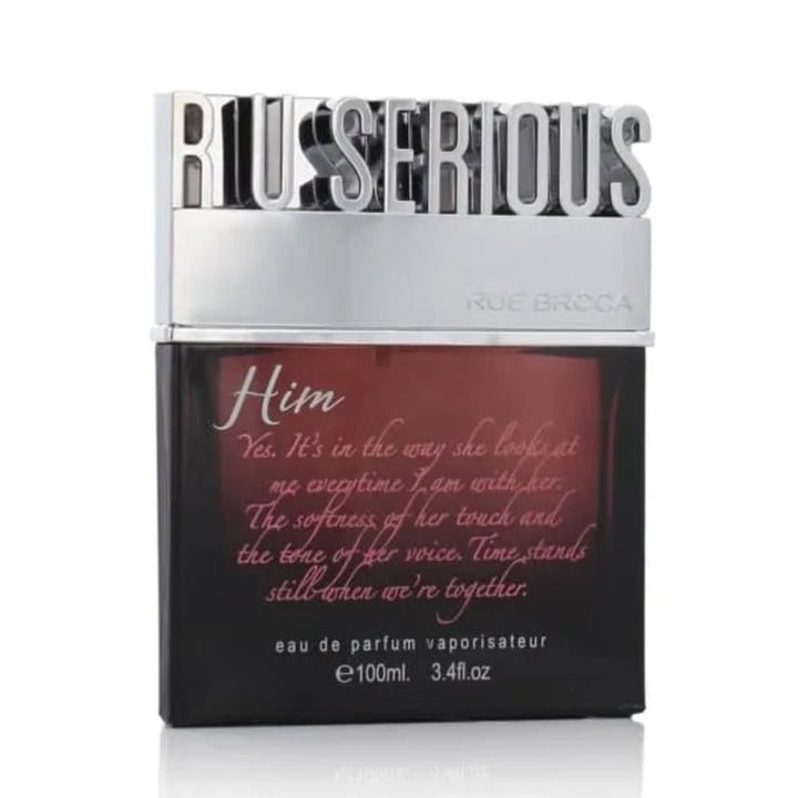 Rue Broca R U Serious Him Pour Homme Eau de Parfum 100ML 