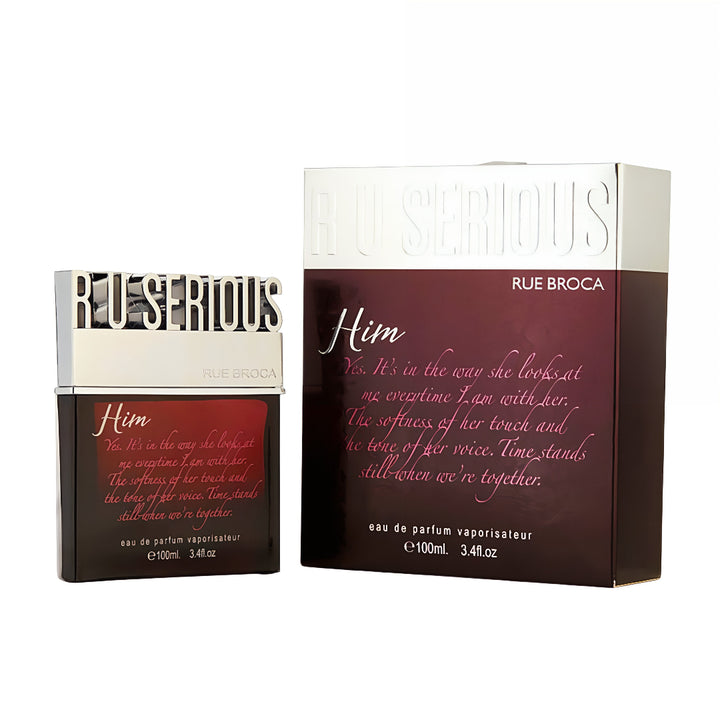 R U Serious Him Rue Broca for men perfume lelaki