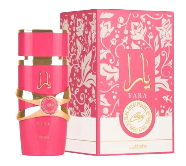 Yara Candy Perfume Lattafa Candy Red 100ml Burst Fruity Woman 