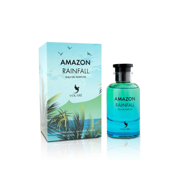 Volare Amazon Rainfall Eau de Parfum 100ml – Long-Lasting Fresh Aquatic Perfume for Men